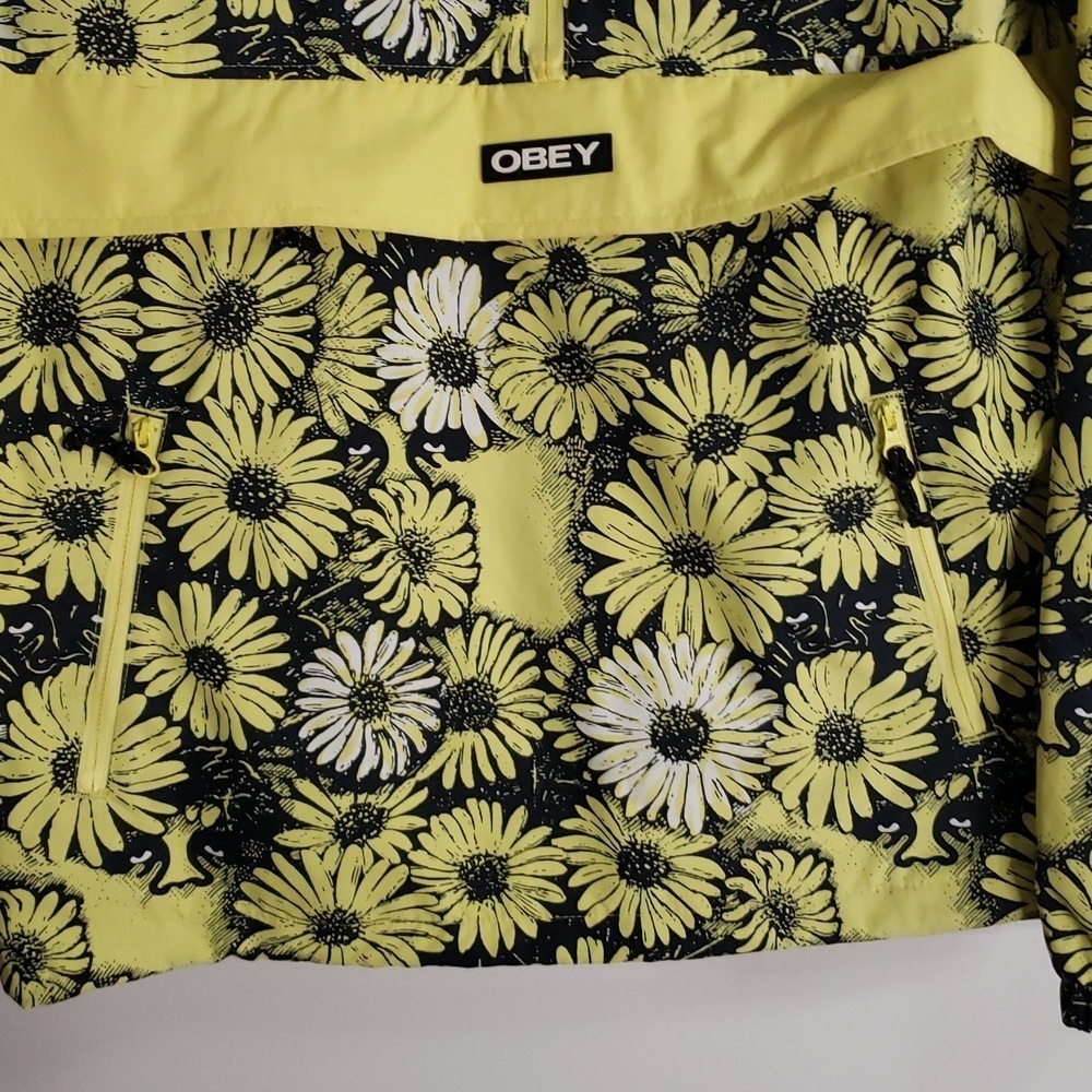 OBEY Daisy Anorak Jacket medium *as is* - Picture 4 of 9